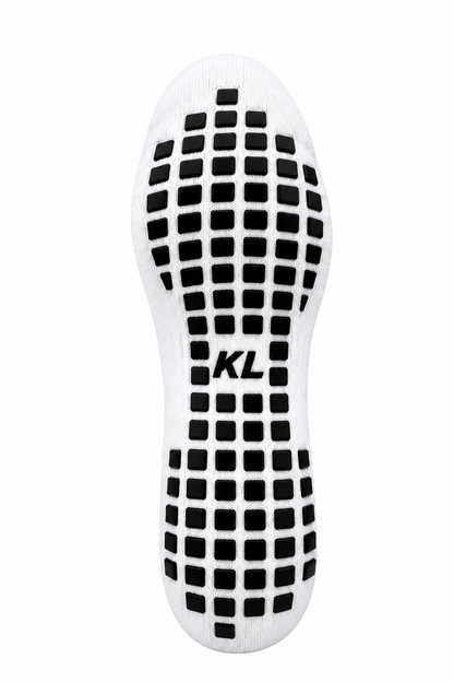 White grip socks