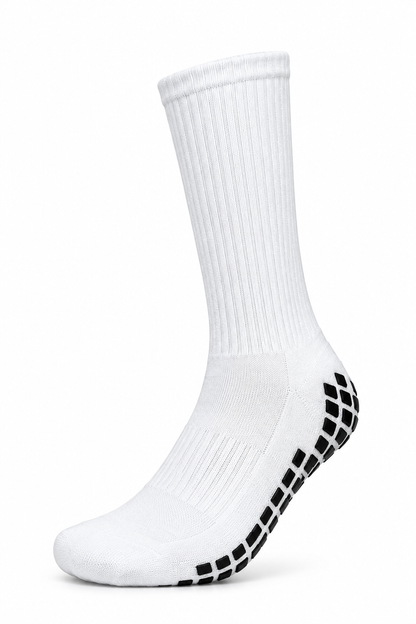 White grip socks